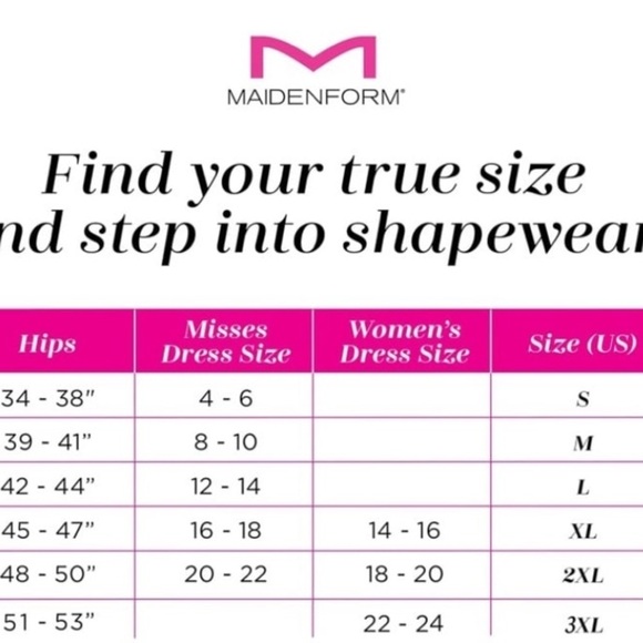 Maidenform Women's Body Shaper, Wear-your-own-bra Firm Control Shapewear NWT M - Picture 6 of 10